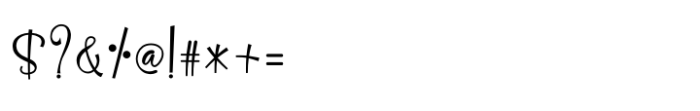 Adoretime Regular Font OTHER CHARS