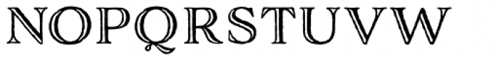 Adorn Engraved Font LOWERCASE