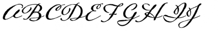 Adorn Garland Basic Font UPPERCASE