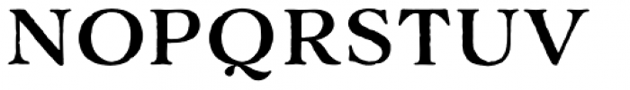 Adorn Serif Font UPPERCASE