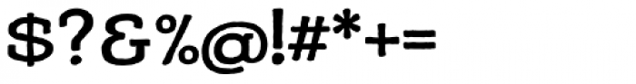Adorn Slab Serif Bold Font OTHER CHARS