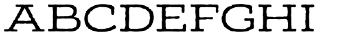 Adorn Slab Serif Font UPPERCASE