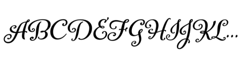 Adorn Smooth Bouquet Font UPPERCASE