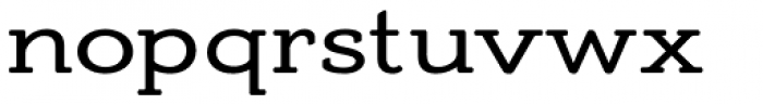 Adorn Smooth Slab Serif Font LOWERCASE