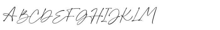 Adorn Story Script Font UPPERCASE
