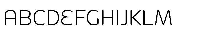 Adria Round XLt Upright Italic Font UPPERCASE
