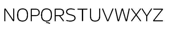 Adria Round XLt Upright Italic Font UPPERCASE