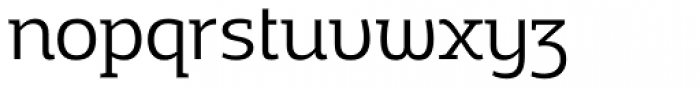 Adria Slab Light Upright Italic Font LOWERCASE