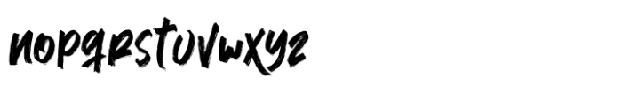 Adventuros Regular Font LOWERCASE