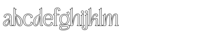 Advine Outline FONT