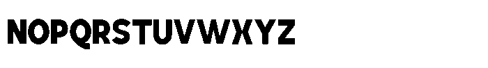 Adysta Font UPPERCASE
