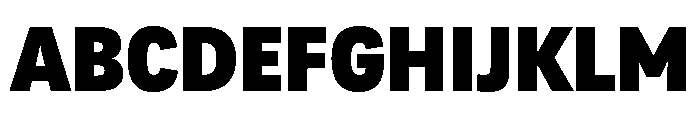 Adapt Black Font UPPERCASE