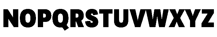 Adapt Black Font UPPERCASE