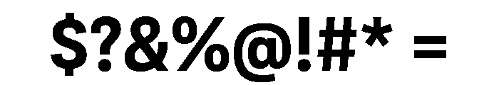 Adapt Bold Font OTHER CHARS
