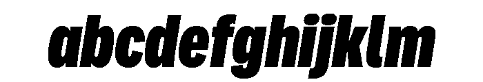 Adapt CompactBlackItalic FONT