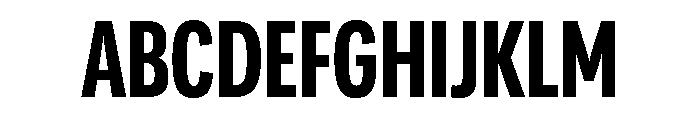Adapt CompactBold Font UPPERCASE