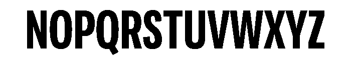 Adapt CompactBold Font UPPERCASE