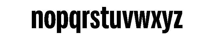 Adapt CompactBold Font LOWERCASE