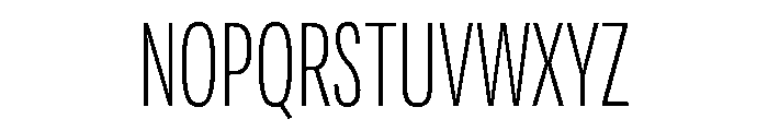 Adapt CompactLight Font UPPERCASE