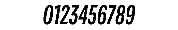 Adapt CompactMediumItalic Font OTHER CHARS