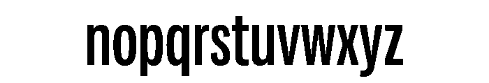Adapt CompactMedium Font LOWERCASE