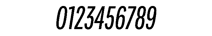 Adapt CompactRegularItalic Font OTHER CHARS