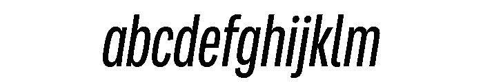 Adapt CompactRegularItalic FONT