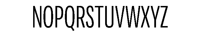 Adapt CompactSemilight Font UPPERCASE