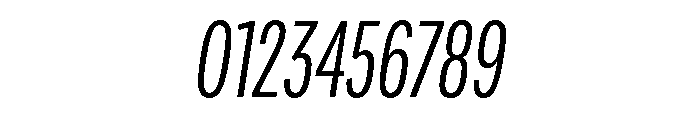 Adapt CompactSemilightItalic Font OTHER CHARS