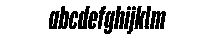 Adapt CompressedBoldItalic FONT