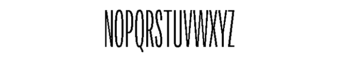 Adapt CompressedLight Font UPPERCASE