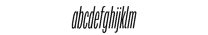 Adapt CompressedLightItalic FONT