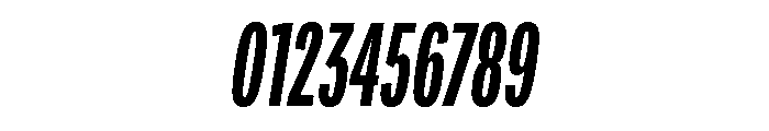 Adapt CompressedMediumItalic Font OTHER CHARS