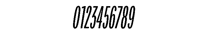 Adapt CompressedSemilightItalic Font OTHER CHARS