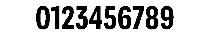 Adapt CondensedBold Font OTHER CHARS