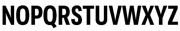 Adapt CondensedBold Font UPPERCASE