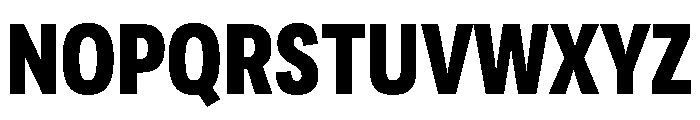 Adapt CondensedExtrabold Font UPPERCASE