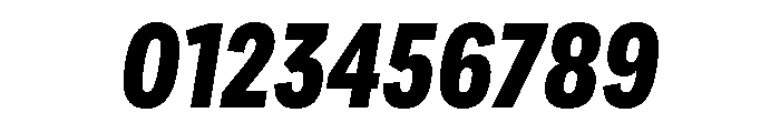 Adapt CondensedExtraboldItalic Font OTHER CHARS