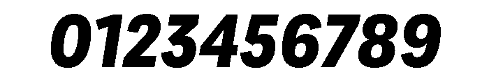 Adapt ExtraboldItalic Font OTHER CHARS