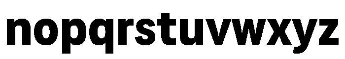 Adapt Extrabold Font LOWERCASE