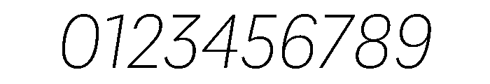Adapt LightItalic Font OTHER CHARS