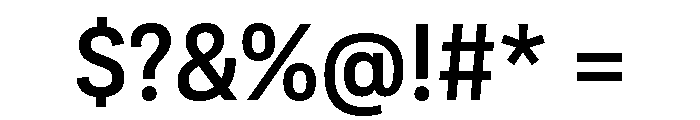 Adapt Medium Font OTHER CHARS