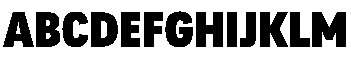 Adapt NarrowBlack Font UPPERCASE
