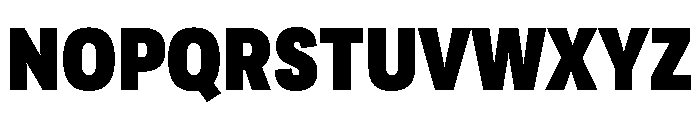 Adapt NarrowBlack Font UPPERCASE