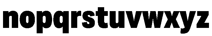 Adapt NarrowBlack Font LOWERCASE