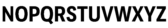 Adapt NarrowBold Font UPPERCASE