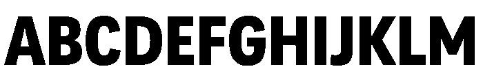 Adapt NarrowExtrabold Font UPPERCASE