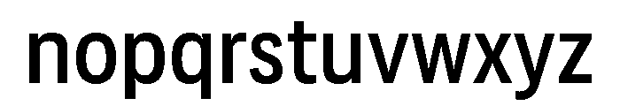 Adapt NarrowMedium Font LOWERCASE