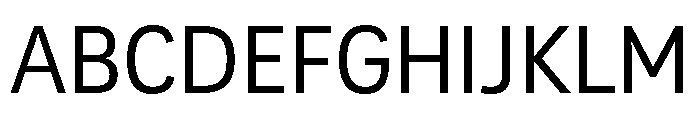 Adapt Regular Font UPPERCASE