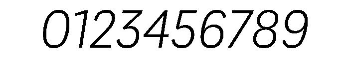 Adapt SemilightItalic Font OTHER CHARS